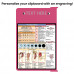 Folding Memo - WhiteCoat Clipboard® - Pink Nursing Edition