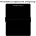 Black Steel ISO Clipboard