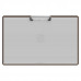 10 Pack - Horizontal 17 x 11 MDF Clipboard Notepad