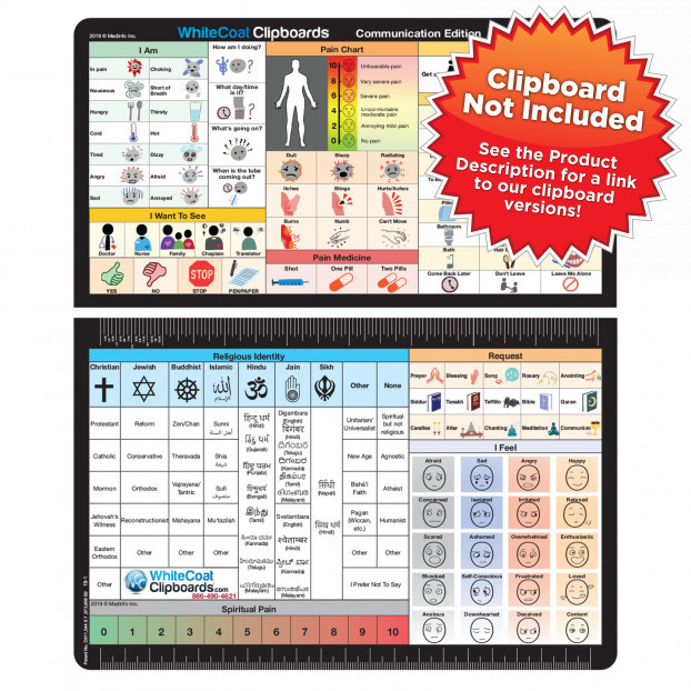 Care & Communication Adhesive Reference Label 