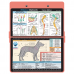 WhiteCoat Clipboard - Coral Canine Edition