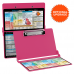 WhiteCoat Clipboard® - Pink Veterinary Medicine Edition