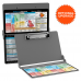 WhiteCoat Clipboard® - Silver Veterinary Medicine Edition
