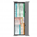 WhiteCoat Clipboard® Trifold - Silver Veterinary Medicine Edition