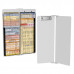 WhiteCoat Clipboard® Vertical - White Anesthesia Edition