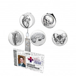 Vintage Anatomy Button Variety Pack
