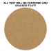 Fiberboard Coaster